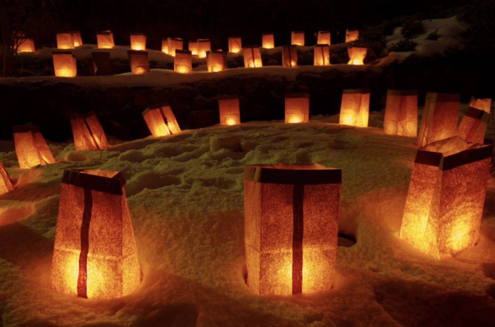 Winter Solstice Luminaria Walk @ Twin Valleys Outdoor Education Center