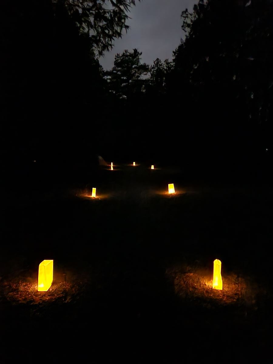 Join Champlain Area Trails for a Luminaria Walk to celebrate the Winter Solstice.